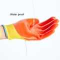 Amazon Hot Hot Nitrile Nitrile Totalmente recubrimiento de guantes de jardinería impermeables